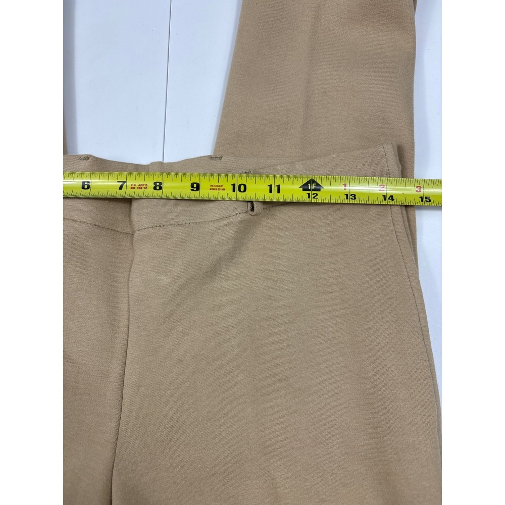 Perris Riding Apparel Tan Equestrian Breeches Womens Medium Knee Patch Pants - Picture 5 of 13